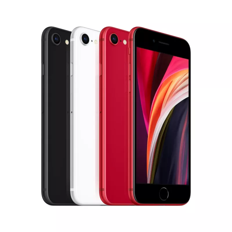 Atjaunots viedtālrunis RENEWED iPhone SE 2020 — 64 GB, melns, 4,7 collu LCD, A13, 4G, NanoSIM+eSIM, IP67