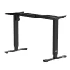 Ergo Office elektriski regulējams galds, maks. augstums 1160 mm, maks. slodze - 80 kg, bez sēd-stāv galda virsmas, melns, ER-400 B