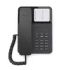 Vadu galda tālrunis Gigaset Desk400 — vadu galda telefons, melns, modelis DESK 400
