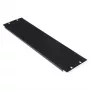 Tukšais panelis ROLINE 19 collu 3U melns tērauds 480 mm