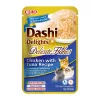 INABA Dashi Delights Delicate Flakes vistas gaļa ar tunci, slapjie kaķu kārumi, 40 g paciņa
