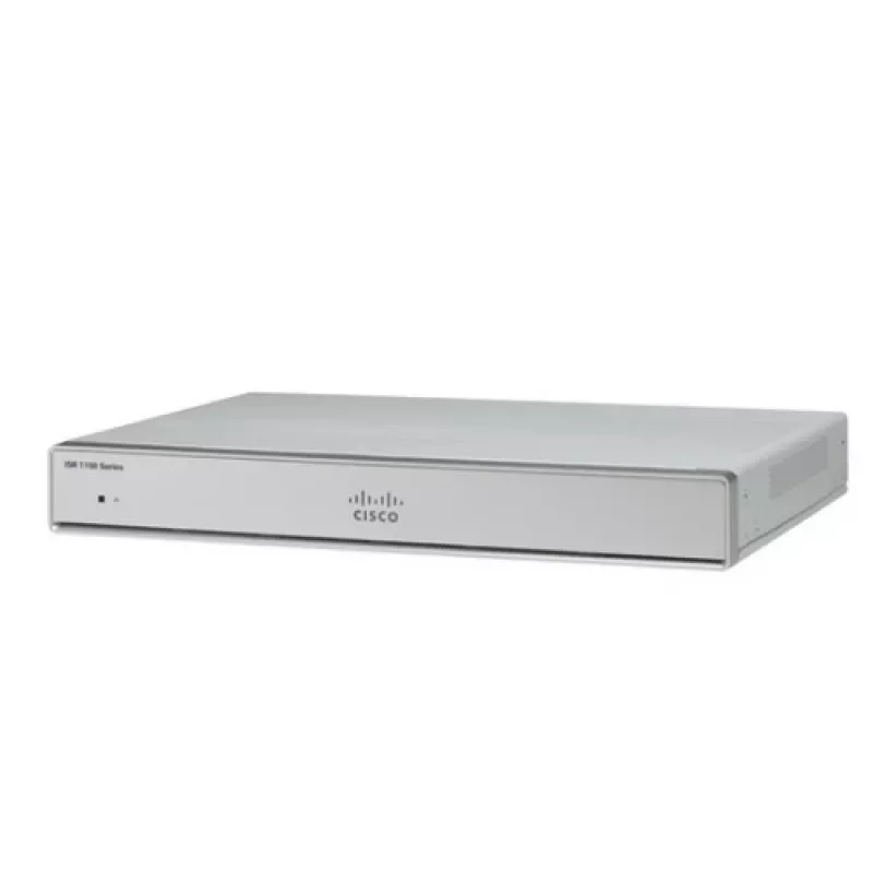Cisco Integrated Services Router 1121 — maršrutētājs ar 4 portu komutatoru