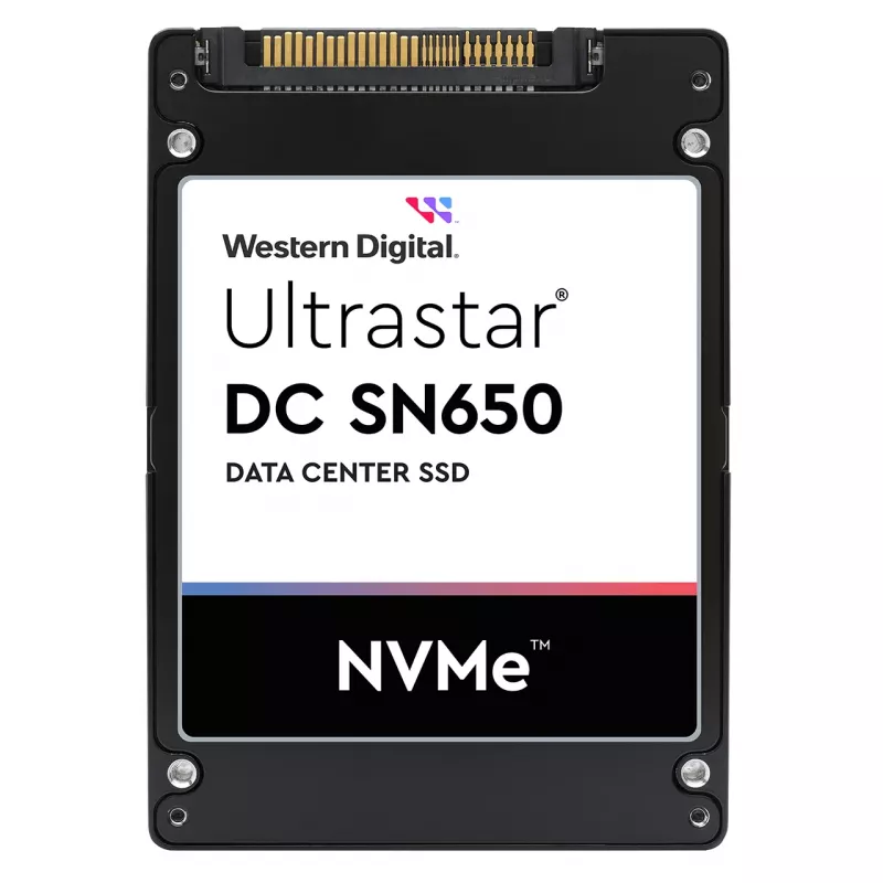 SSD disks WESTERN DIGITAL Ultrastar DC SN650 7680GB and3 PCIe TLC ISE