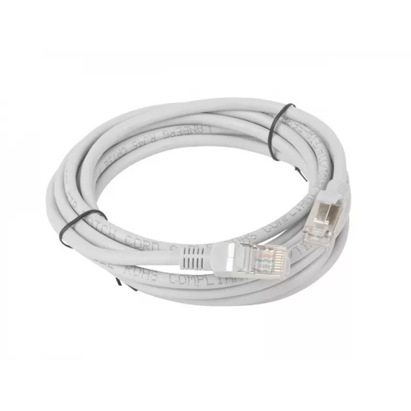 Tīkla kabelis LANBERG PCF5-10CC-0300-S Cat5e F/UTP RJ-45 3 m Pelēks