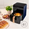 Karstā gaisa fritieris Panasonic NF-CC600 6 L 1450 W Melns