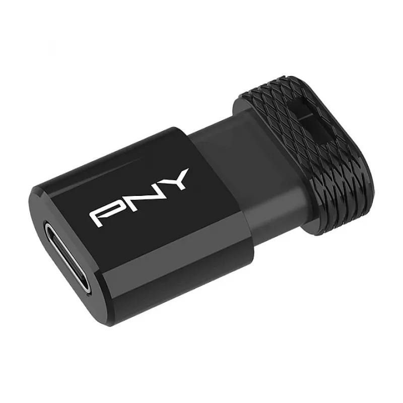 USB zibatmiņa PNY Elite-X 128 GB USB Type-C 3.2 Gen 1 (3.1 Gen 1) Melna