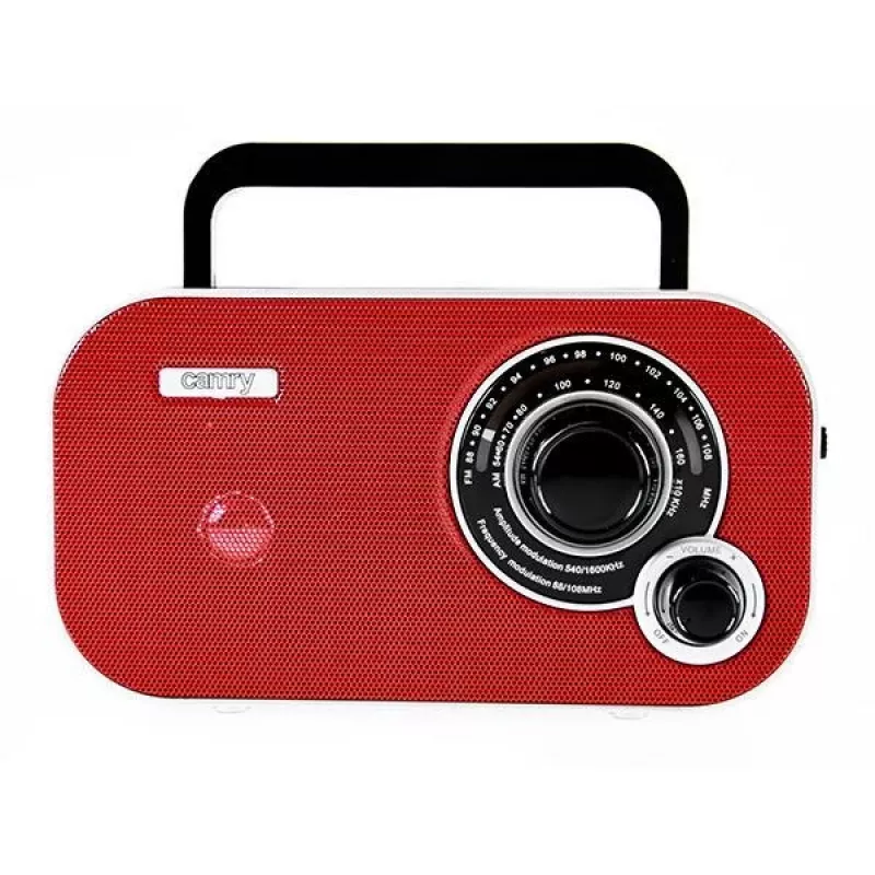 Pārnēsājamais radio Camry CR 1140R sarkans