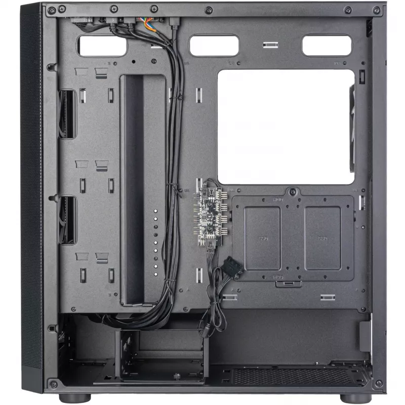 SilverStone FARA 514X melns rūdītais stikls (SST-FA514X-BG)