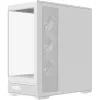 Datora korpuss AeroCool Geh Midi P500B-Digi balta