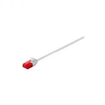 Wentronic Goobay CAT 6 plāns-komutācijas kabelis, U/UTP, pelēks, 5 m - vara materiāls (93754)