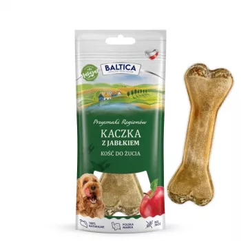 BALTICA reģionālie gardumi Košļājamais kauls Pīle ar ābolu - suņu kārums - 1