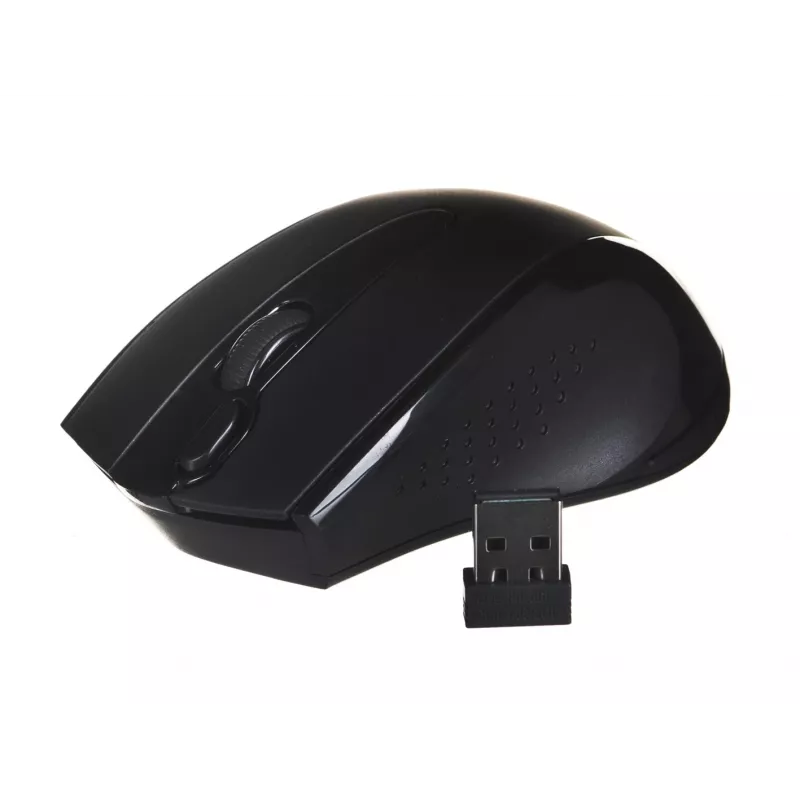 Bezvadu RF pele A4Tech G9-500F, labās rokas, 1000 DPI, 2,4 GHz nano uztvērējs, 15 m diapazons, AA baterija