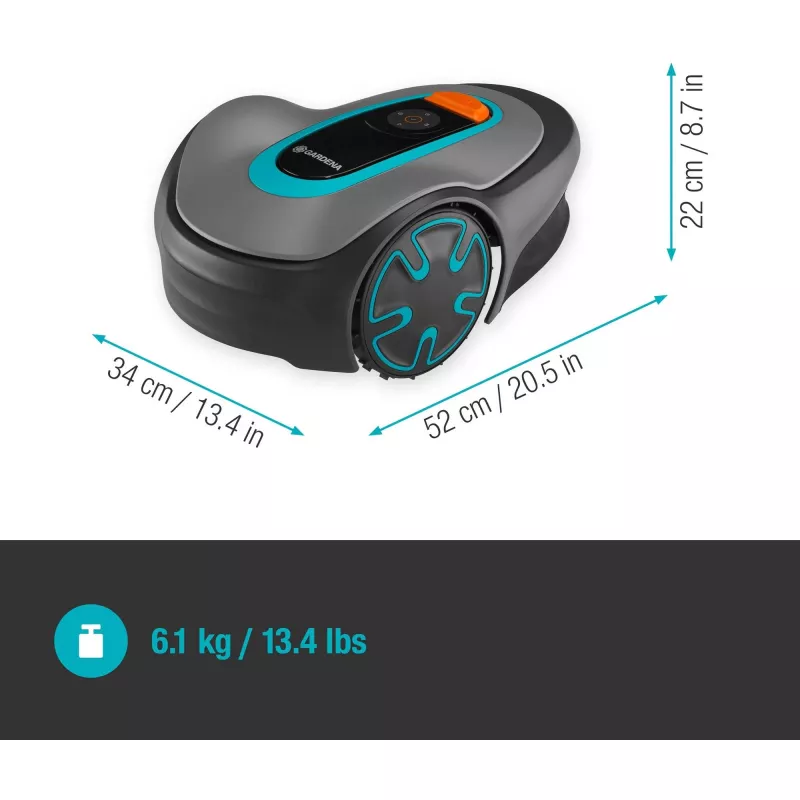 Robotisks zāles pļāvējs Gardena SILENO minimo