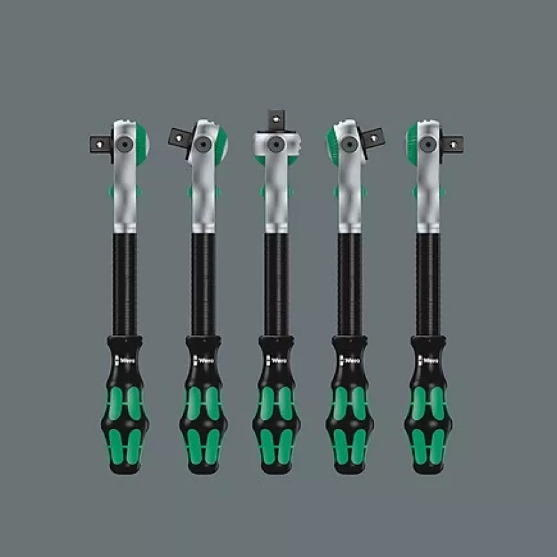 Wera 05003536001 8100 SB All-in Zyklop Speed sprūdrata komplekts, 3/8 collas, 35 gab.