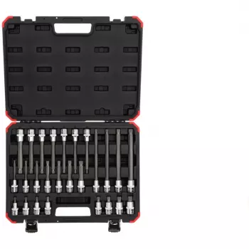 Skrūvgriežu uzgaļu ligzdas Gedore Red 1/2 collas pievads XZN 26 zobi (modelis R68003026)