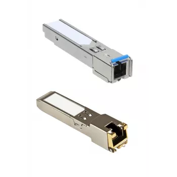 SOMI Networks | SFP (mini-GBIC) uztvērēja modulis | SFPCRJ451GG | Vara | RJ45 | 10/100/1000 Mbit/s | Maksimālais pārraides attālums 100 m | Cisco