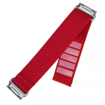 Maināma 22 mm neilona siksniņa FIXED Garmin QuickFit 160–210 mm sarkana
