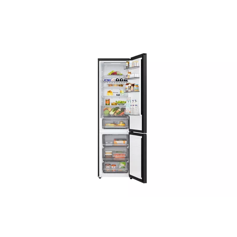 LG GBBS322CEV ledusskapis-salpdētājs Brīvstāvošs 375 L Melns