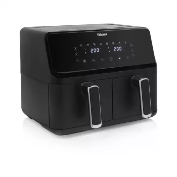 Tristar FR-9026 fritieris Double 8 L Brīvstāvošs 2700 W Karstā gaisa fritieris Melns