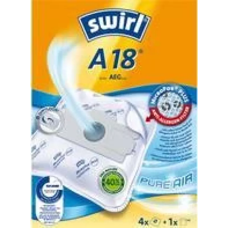 Putekļu maiss MELITTA Swirl A 18