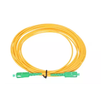 Optiskās šķiedras ielāps Extralink SC/APC–SC/APC vienmoda G.657.A1 3 mm, 5 m