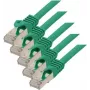Tīkla kabelis ShiverPeaks 75511-G-SET5 Cat7 S/FTP 1 m zaļš