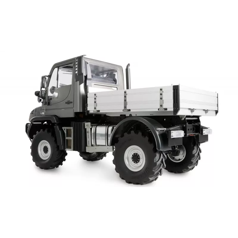 Amewi Mercedes-Benz Unimog ierīču nesējs 4WD antracīts 1 10 ARTR (22683)