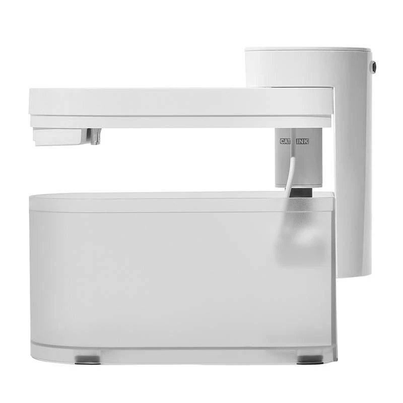 Automātiskā mājdzīvnieku dzirdinātava Catlink Pure 3 AI — universāla barotava/dzirdinātava, 2,3 L, ABS, baterija 5 Ah, 30 dB, balta