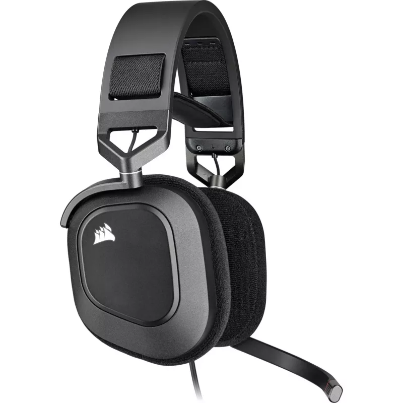 HS80 RGB USB austiņas Carbon