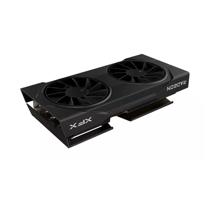 Grafikas karte XFX Radeon RX 9060 XT 16GB GDDR6, PCIe 5.0, 128-bit, 2048 SP, 270×124×48 mm