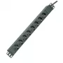Barošanas pagarinātājs ROLINE 19.07.1623 2m 8 maiņstrāvas rozetes iekštelpām melns