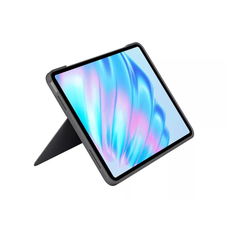 Klaviatūra Logitech Combo Touch QWERTZ vācu Smart Connector pelēka