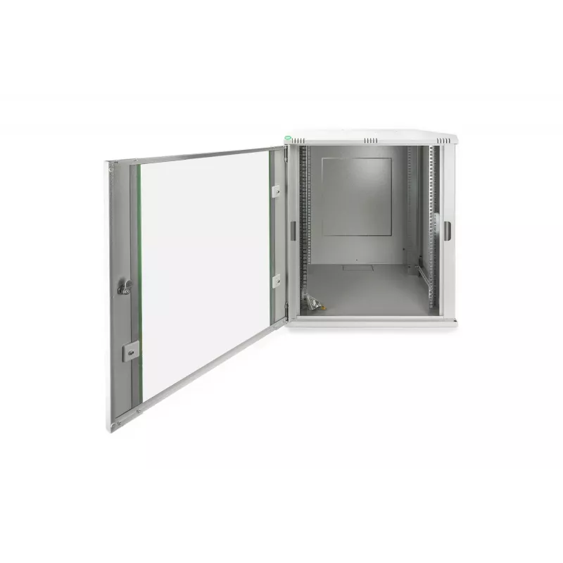 DIGITUS Professional Dynamic Basic Series DN-19 16U-6/6-EC - korpuss - piemērots montāžai pie sienas - pelēks, RAL 7035 - 16U - 48.3 cm (19)