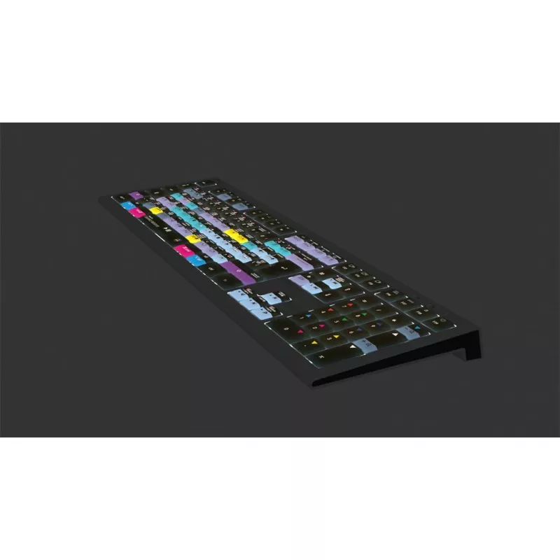 Logickeyboard ASTRA 2 tastatūra USB QWERTY angļu melna pilna izmēra 104 taustiņi