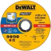 Slīpēšanas disks DeWALT DT20540-QZ ar plakanu centru dzelzs, metāla un nerūsējošā tērauda apstrādei