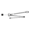 LENOVO ISG ThinkSystem SR650 V3 M.2 NVMe 2-Bay RAID kabelis Kit
