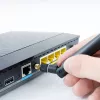 Iekštelpu Wi‑Fi antena QOLTEC 57046, divjoslu 2.4–2.5 GHz un 5.1–5.8 GHz, 5 dBi, 50 Ω