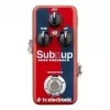 Ģitāras oktāvas pedālis TC Electronic Sub 'N' Up Mini True Bypass kompakts oktāvas pedālis