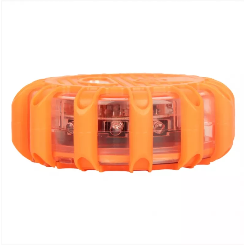LED avārijas signāllampa un lukturītis Tellur TLL441101 — 3×AAA, magnētisks, oranžs