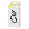 USB kabelis Baseus CAMJ010201 1,1 m USB 3.2 Gen 1 USB-C Mikro USB-A Lightning melns