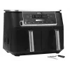 Ninja AF451EU fritieris Single 9,5 L 2470 W Karstā gaisa fritieris Melns