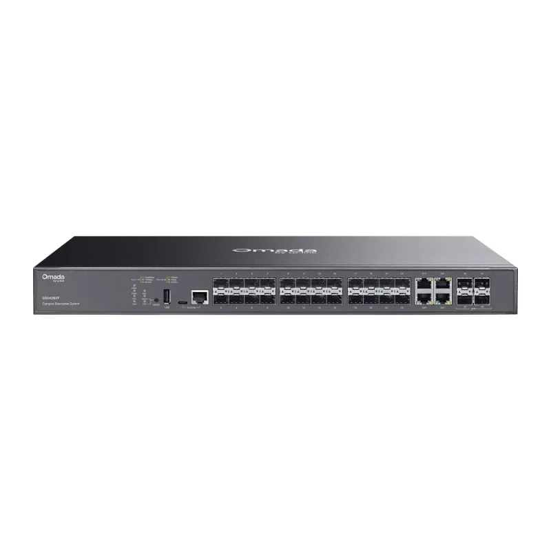 TP-LINK Omada Switch 24x GE SG5428XF - Slēdzis - 0,1 Gbps