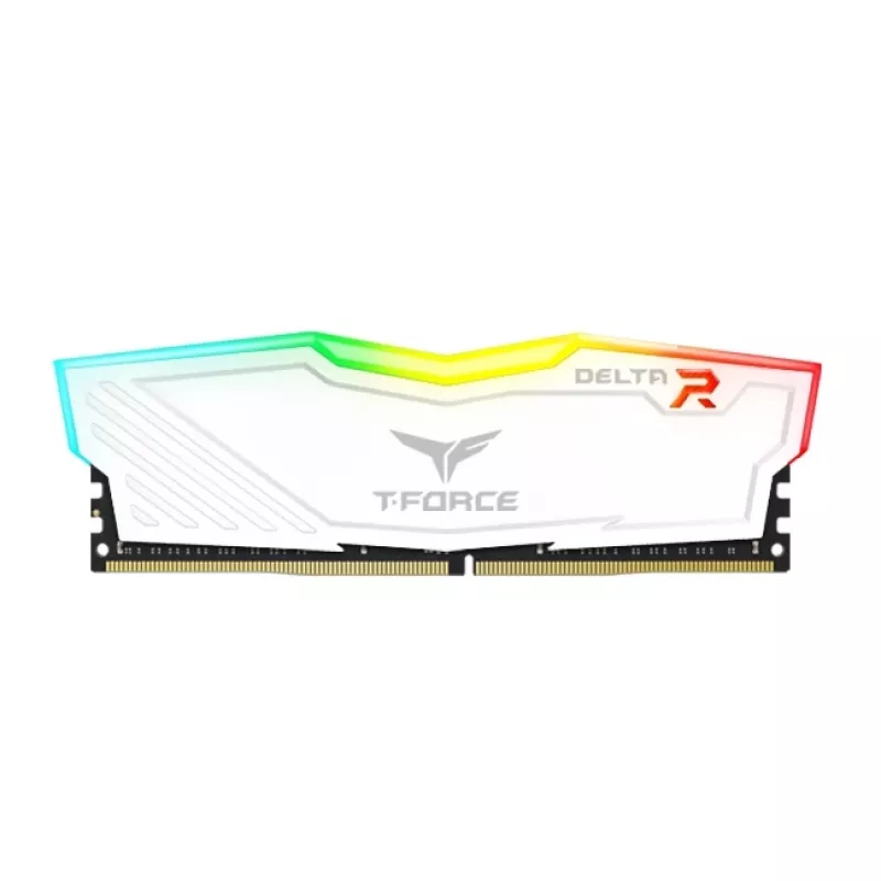 DIMM 16 GB DDR4-3600 (2x 8 GB) Dual-Kit, atmiņa, balta, TF4D416G3600HC18JDC01, Delta RGB, INTEL XMP