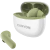 CANYON TWS-5 austiņas, zaļas, Bluetooth 5.3, skārienjutīga vadība, uzlādes ieeja: USB-C