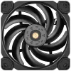 120 mm korpusa ventilators Jonsbo HF-120 PWM, melns, 120×120×25 mm, PWM vadība