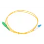 Optiskās šķiedras pārlēcējkabelis Extralink SC/APC uz LC/UPC, vienmoda G.657.A1, 3 mm, 2 m, simplekss