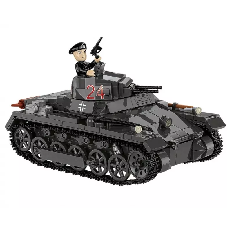Cobi Panzer I Ausf. B būvkomplekts – 654 detaļas, detalizēts tanka modelis
