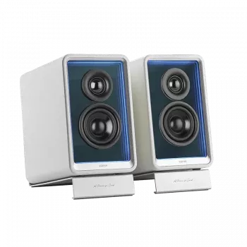 Edifier Desktop Active Monitor ar GaN lādētāju | QR65 | 70 W | Balts | Bezvadu savienojums