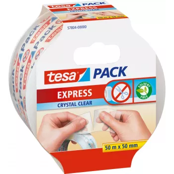 Tape Tesa Express 50 m polipropilēns caurspīdīga