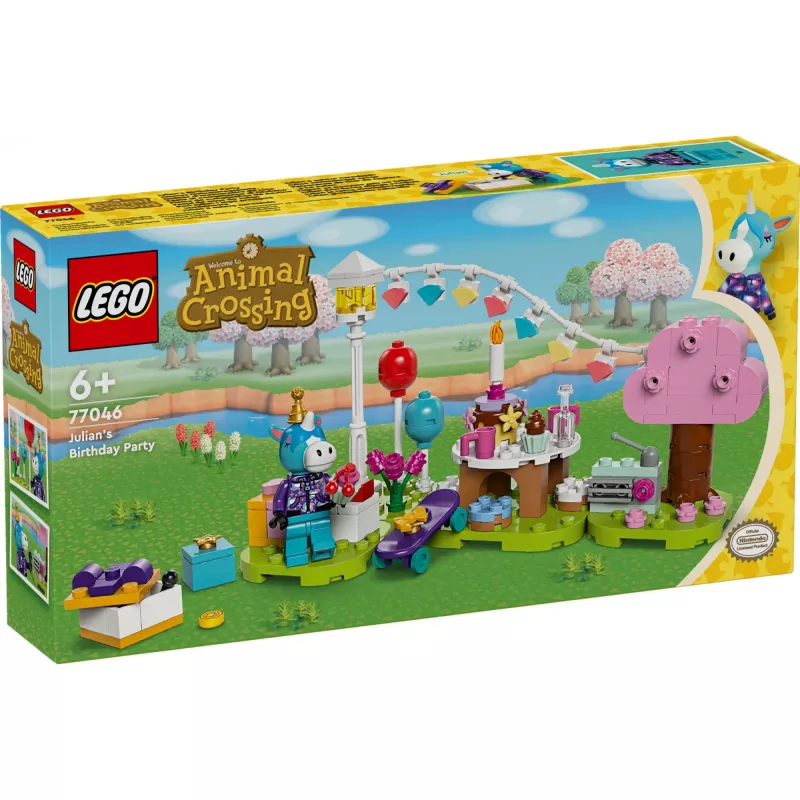 LEGO Animal Crossing 77046 Jūlijas dzimšanas dienas ballīte